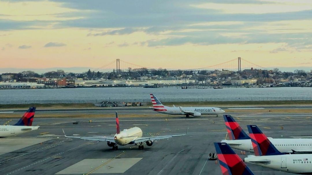 Aircraft crashes with ground vehicle at LaGuardia airport